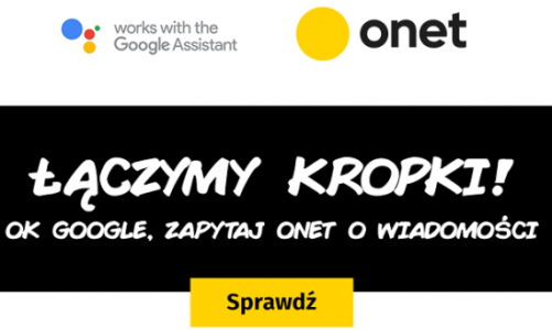 Onet dostępny na polskim Asystencie Google