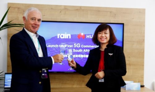 Huawei i rain wspólnie uruchamiają pierwszą sieć 5G w Południowej Afryce