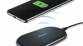 Indukcyjne ładowanie w technologii Qi dzięki nowej ładowarce marki Hama