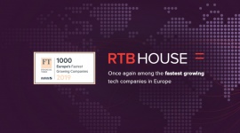 RTB House kolejny raz wśród najszybciej rozwijających się firm technologicznych