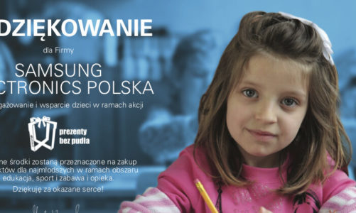 Blisko 13 000 dzieci obdarowanych w ramach akcji #FunkcjaDobroczynności marki Samsung