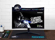 240 Hz i G-Sync - Samsung CRG5 dla fanów gamingu i e-sportu nowe produkty, usługi, technologie - Samsung Electronics ogłosił dzisiaj wprowadzenie na rynek nowego, 27-calowego modelu monitora CRG5(C27RG5), który uzupełnia linię zakrzywionych modeli gamingowych tej marki. CRG5 oferuje bardzo wysoką częstotliwość odświeżania 240 Hz i kompatybilność z NVIDIA G-SYNC, co jest niezwykle istotne w grach akcji i profesjonalnych zmaganiach w rozgrywkach e-sportowych.