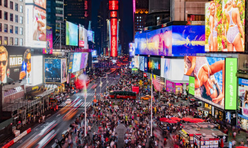 Samsung postawił na Times Square ekran o wielkości pięciu kortów tenisowych