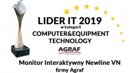 Monitor interaktywny Newline VN Liderem IT! BIZNES, IT i technologie - Tegoroczną złotą statuetkę w kat. Computer & Equipment Technology zdobył monitor interaktywny Newline serii VN.