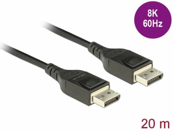 Obraz w 8K Ultra HD przesłany na odległość 50 metrów z nowymi kablami Delock