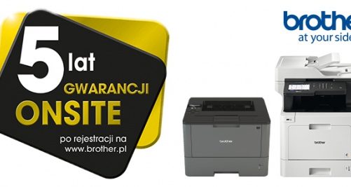 Brother bezpłatnie przedłuża gwarancję na wybrane urządzenia do 5 lat