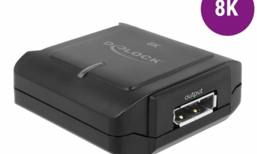 Delock wprowadza repeater sygnału DisplayPort 8K