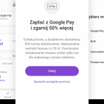 Doładuj konto w aplikacji Play24 z Google Pay i odbierz bonus od Play