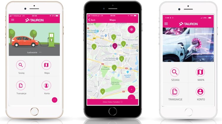 eMap – dla samochodów elektrycznych