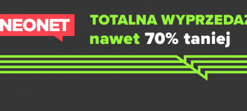 Końcówka roku w NEONET – czas TOTALNEJ WYPRZEDAŻY!