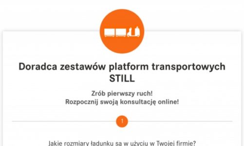 eDoradca STILL ds. zestawów transportowych
