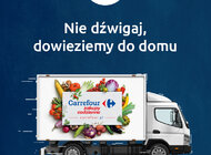 Nowe udogodnienia dla klientów e-sklepu spożywczego Carrefour nowe produkty, usługi, handel - Carrefour, jako pierwszy dostawca e-grocery w Polsce,  informuje klientów poprzez smsy o dokładnej godzinie doręczenia zamówionych produktów. Dynamiczny rozwój konceptu e-grocery to wynik konsekwentnie realizowanej przez Carrefour strategii omnikanałowości.