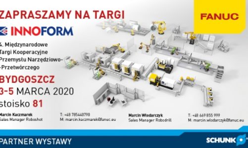 FANUC i SCHUNK zapraszają na targi INNOFORM® 2020