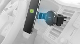 Ładowarka indukcyjna i uchwyt do smartfona w jednym, czyli "Hama FC-10C Flex" LIFESTYLE, IT i technologie - Hama wprowadza do oferty uchwyt samochodowy z funkcją bezprzewodowego ładowania smartfonów za pomocą technologii Qi. To bardzo wygodne, a zarazem proste w obsłudze rozwiązanie, które szczególnie docenią osoby spędzające dużo czasu w trasie.