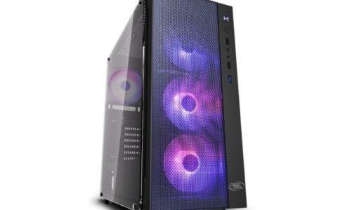 Deepcool Matrexx 55 Mesh – przewiewna i pojemna obudowa z podświetleniem LED