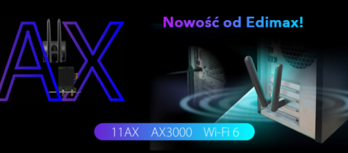 Błyskawiczna transmisja danych dzięki nowej karcie WiFi od Edimax.