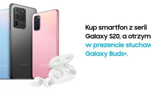 Kup smartfon z serii Galaxy S20 i odbierz słuchawki Galaxy Buds+ w prezencie