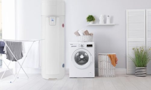 Podgrzewacz CWU z wysoko wydajną pompą ciepła