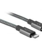 Delock: kable USB-C do Lightning z funkcją transmisji danych i szybkiego ładowan