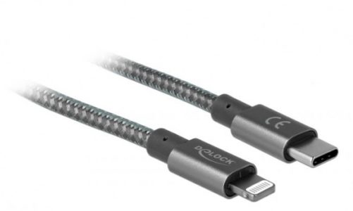 Delock: kable USB-C do Lightning z funkcją transmisji danych i szybkiego ładowan