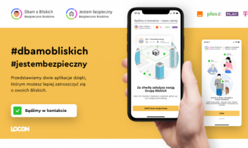 Aplikacja „Dbam o Bliskich” pomaga zapewnić bezpieczeństwo