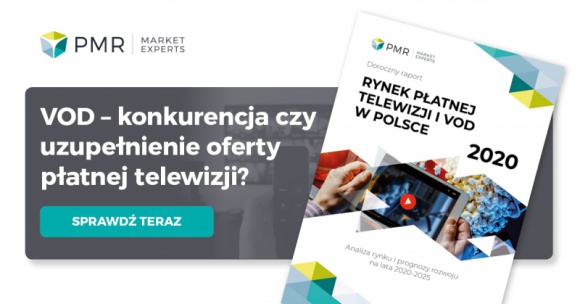 Wart 6,2 mld zł rynek płatnej telewizji na ostatnim wzroście