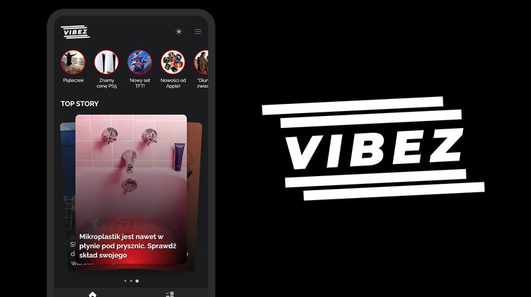 Vibez – serwis mobile first dla młodych