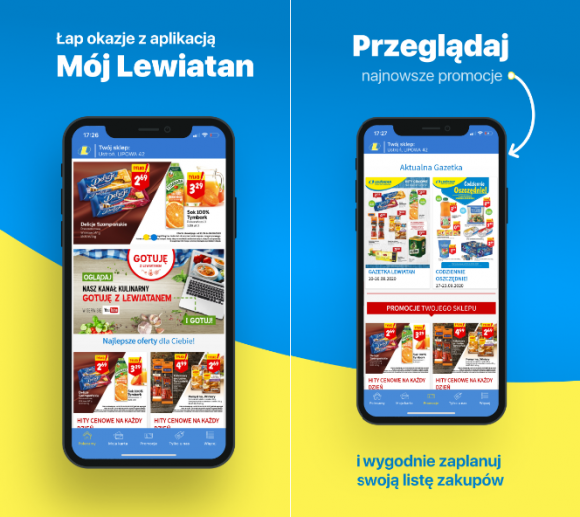 Lewiatan startuje z aplikacją lojalnościową „Mój Lewiatan” LIFESTYLE, IT i technologie - PSH Lewiatan uruchamia własną aplikację mobilną dla swoich klientów. „Mój Lewiatan” umożliwi im m.in. dostęp do informacji na temat aktualnych promocji.