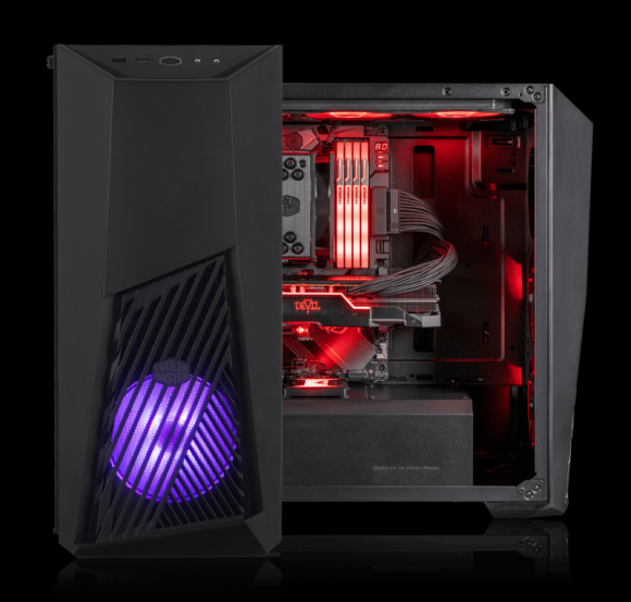 MasterBox K501L RGB i K501L - Cooler Master stawia na przestronność i funkcjonal BIZNES, IT i technologie - Cooler Master MasterBox K501L RGB i K501L to obudowy adresowane do osób, które cenią sobie dobry stosunek jakości do ceny. Mogą one pomieścić duże karty i chłodzenia wodne, a przy tym pozwalają na wyeksponowanie wnętrza przy pomocy dużego, bezkrawędziowego okna.