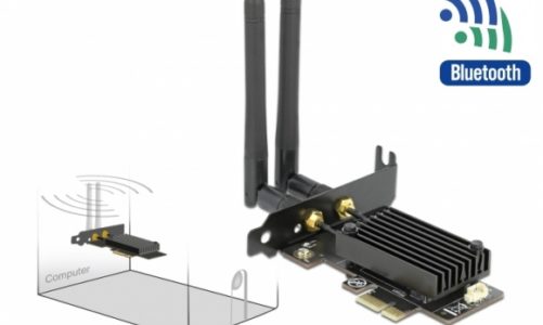 Delock wprowadza kartę WLAN z obsługą WiFi 6 i Bluetooth 5.1