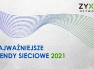 Najważniejsze trendy sieciowe w 2021 roku internet, technologie - Sieci oparte na chmurze, 5G, praca hybrydowa? Jakich trendów technologicznych możemy się spodziewać? Eksperci Zyxela przewidują trendy sieciowe na przyszły rok.