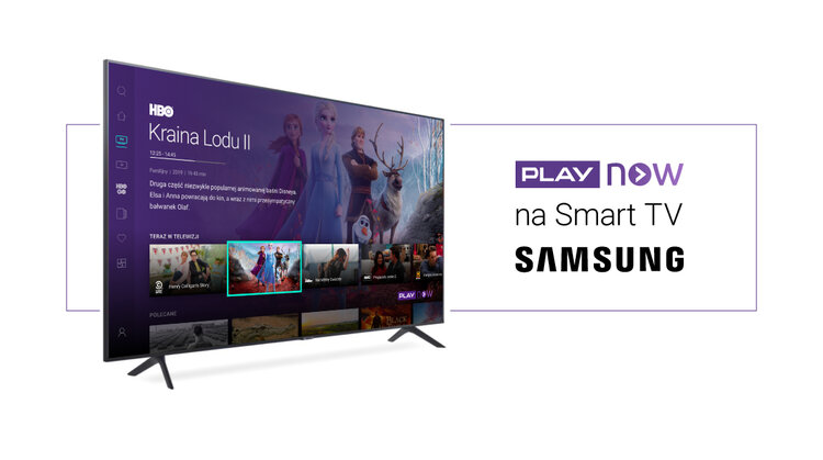 Aplikacja PLAY NOW już dostępna na Smart TV Samsung