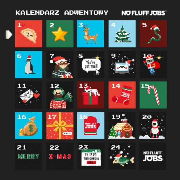 Trendy 2021 w IT – kalendarz adwentowy No Fluff Jobs